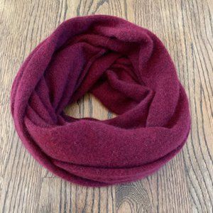 White + Warren Wine Cashmere Infinity Scarf